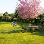 WONDER GARDEN Wind Spinners Outdoor Clearance, Premium Kinetic Wind Sculptures Wind Spinner, Metal Leaf Windmill for Outdoor Yard Patio Lawn & Garden