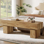 Tribesigns 63“ Extra Long Entryway Bench, Indoor End of Bed Bench for Bedroom, Farmhouse Wooden Shoe Seat Dining Bench for Dining Room, Living Room, Hallway, Light Brown