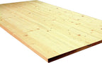 Allwood 1.18" x 30" x 48" Pine Table/Island/Counter Top (Routed Edges one face)