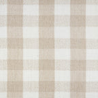 Namesake Crawford Gliding Ottoman in Tan Gingham, Greenguard Gold & CertiPUR-US Certified