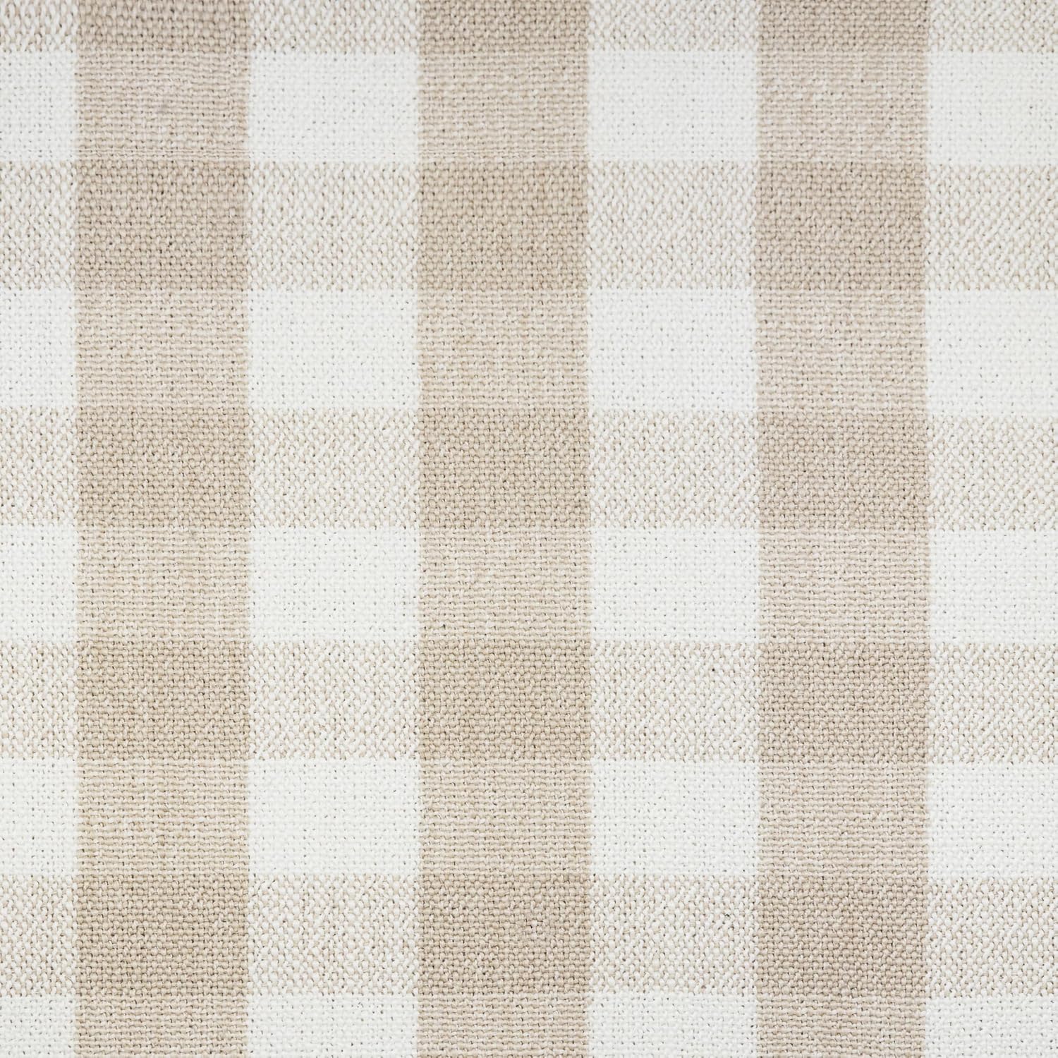 Namesake Crawford Gliding Ottoman in Tan Gingham, Greenguard Gold & CertiPUR-US Certified