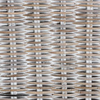 Bali & pari Clarette Whitewashed Rattan Storage Bench