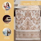 Maison d' Hermine Table Runner 100% Cotton Double Layer Table Runners 108 inches Long for Thanksgiving Christmas Decorations Home Kitchen Dining Party Wedding (Allure, 14.5" x 108")