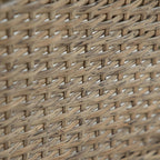 Greemotion Garda 2-Piece Outdoor Patio Aluminum Polyrattan Wicker Outdoor Ottoman All Weather Rattan Patio Furniture Outdoor Footstool Footrest Seat Set w/Removable Cushions in Beige