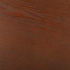 SAFAVIEH Home Collection Alanka Walnut Brown 2-Leg Round Top End Table