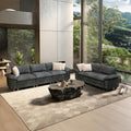 HERA'S HOUSE 2 Pieces Modular Loveseat Couch & 3-Seat Sectional Sofa Set