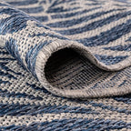 Keen Home Design Terrace Outdoor Area Rug - 6x9 Washable Indoor/Outdoor Rug for Patio, Kitchen, Balcony, Beach, Garden, Deck and Porch, Size: 6'x8'10"