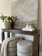 Plank+Beam Modern Console Table, 46 Inch, Walnut