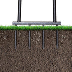 Yard Butler Aerators - Durable for Easy Lawn Care & Healthy Growth - Prevent Lawn Damage by Breaking Up Compaction - Ergonomic Gardening Tool, Spike Aerator