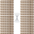 Beuta Landscape Edging | Garden Edging Border | Faux Stone Bricks for Lawn edging, Flower beds, Pathways & Yard Edging– 40 Packs | Each Section Has 6 Bricks 48"L x 4"W x 2.25"H |120 Spikes |Sandstone