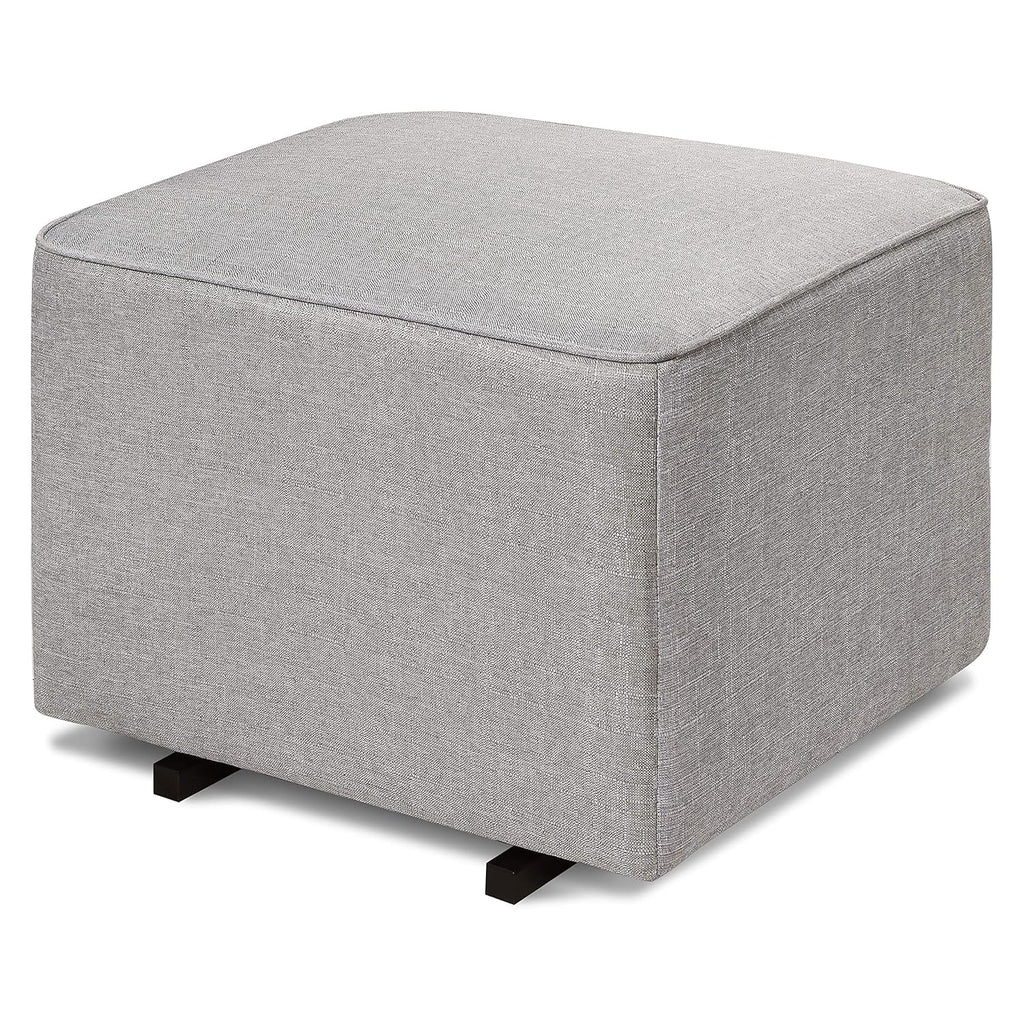 DaVinci Universal Gliding Ottoman in Misty Grey, Greenguard Gold & CertiPUR-US Certified