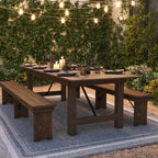 Flash Furniture Hercules 108x40 in Folding Table