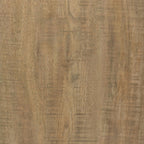 Square Coffee Table Set, End Table Set, Engineered Wood Living Room Tables, Mango Finish Laminate Veneer, Grain Look, Oversized Block Bases, 3-Piece