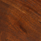 Creative Co-Op Acacia Wood Round Trestle End Table