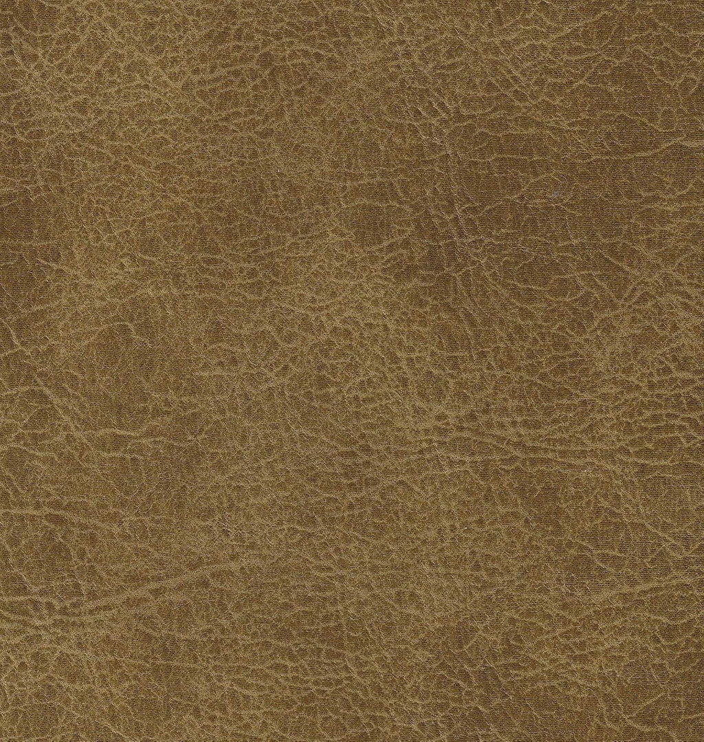 HomePop Tufted Decorative Bench, Light Brown Leather Large