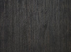 Signature Design by Ashley Tyler Creek Farmhouse Upholstered Dining Room Bench with Tapered Legs, Heavy Woven Fabric, Wood, 19.5" High Seat, Black & Gray