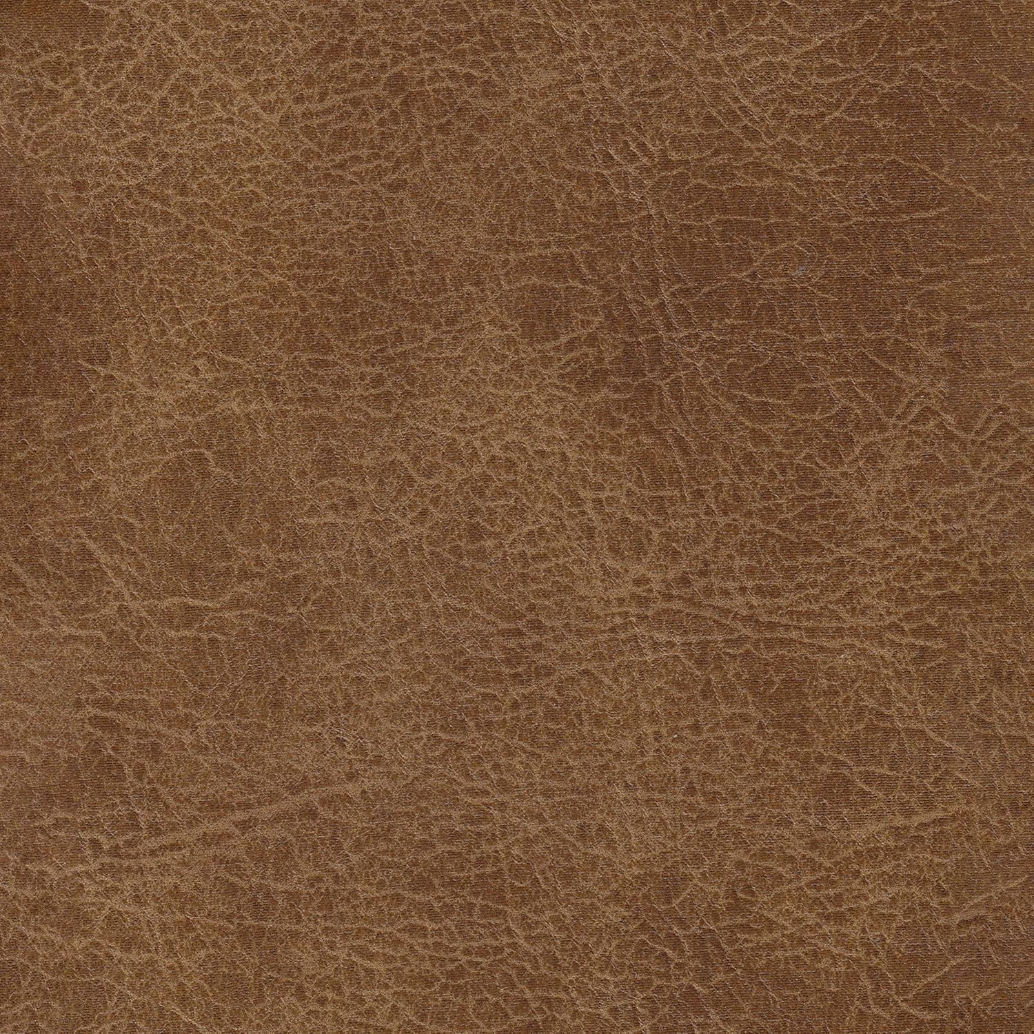 HomePop Square Tufted Storage Ottoman - Distressed Brown Faux Leather Small