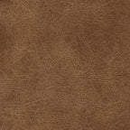 Homepop Home Decor | Upholstered Bench with Nailhead Trim | Large Faux Leather Ottoman with Storage for Living Room & Bedroom | Decorative Home Furniture, Brown Faux Leather