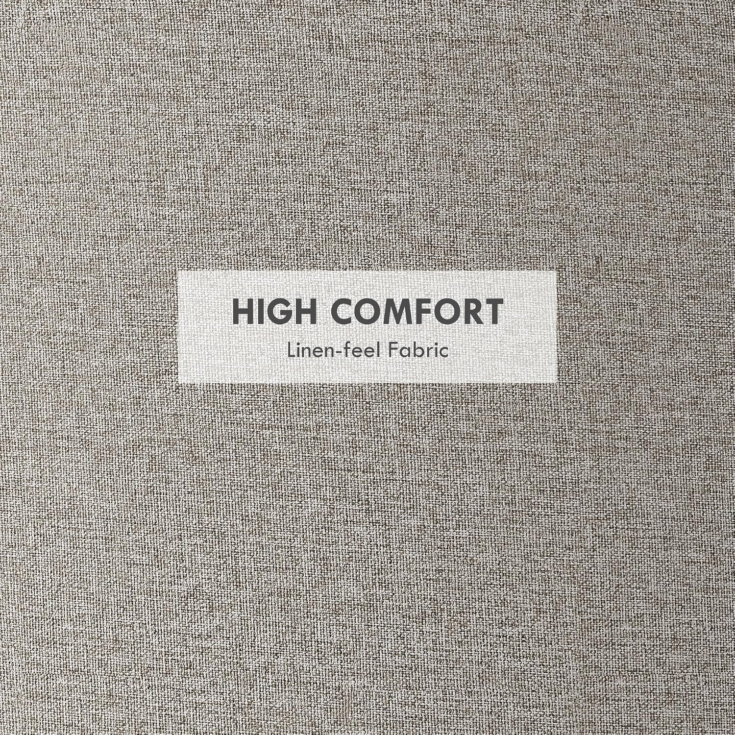 HOMCOM Round Storage Ottoman with Flip Top Tray, Footstool, Light Gray | Upholstered Fabric, Small Coffee Table, Hidden Compartment, Accent Vanity Stool, Living Room