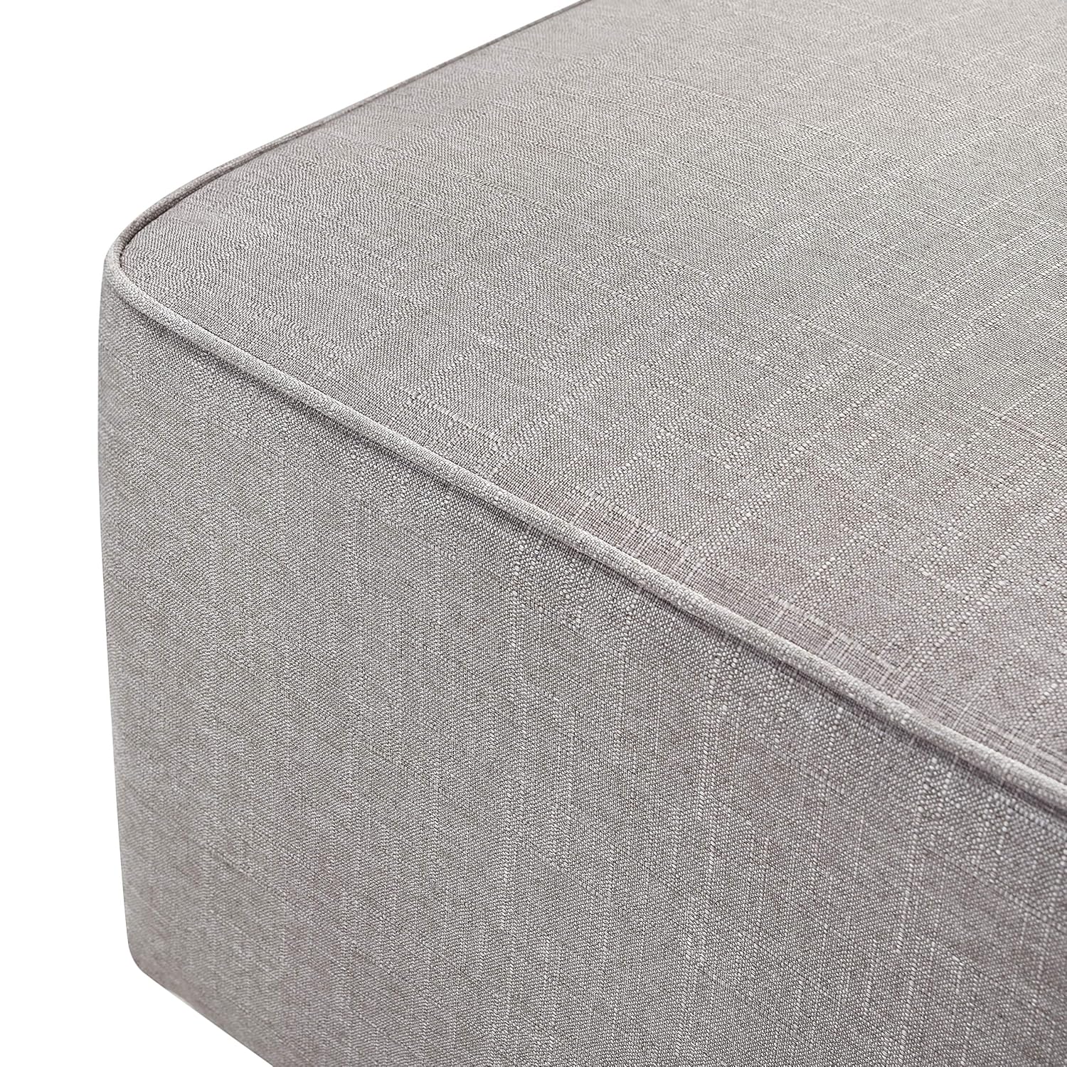 DaVinci Universal Gliding Ottoman in Misty Grey, Greenguard Gold & CertiPUR-US Certified