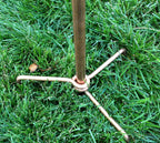 Stanwood Wind Sculpture Kinetic Copper Wind Spinner - Lucky 8 Twirler