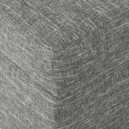 HomePop 32" Square Storage Ottoman - Slate Gray