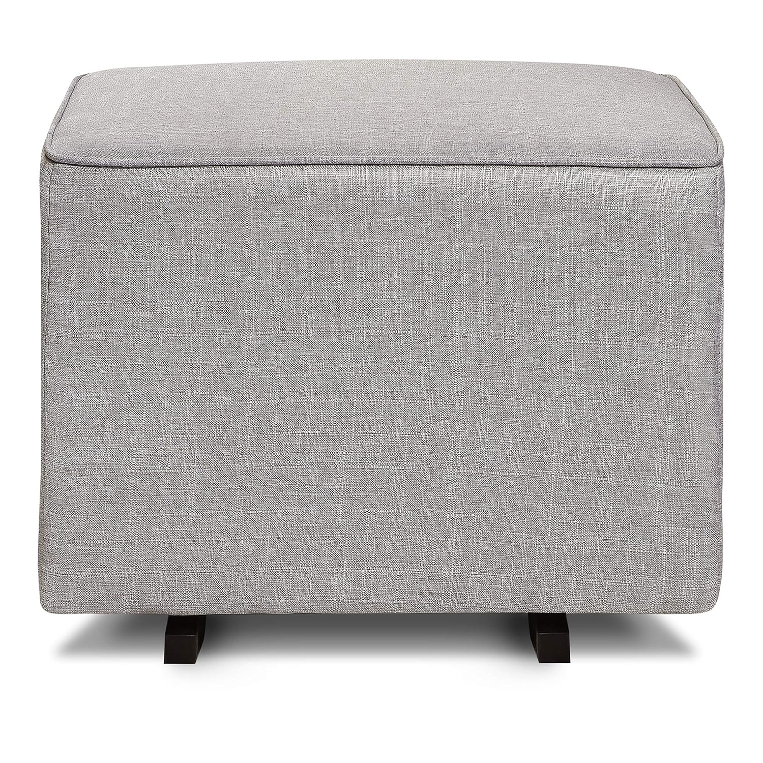DaVinci Universal Gliding Ottoman in Misty Grey, Greenguard Gold & CertiPUR-US Certified