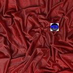 MDS Halloween Chiffon Draping Fabric - 1 Panel, 30" Wide x 30ft Long - Sheer Spooky Arbor & Canopy Drapery for Haunted House Backdrops, Party Ceilings, DIY Costumes & Themed Events - Apple Red