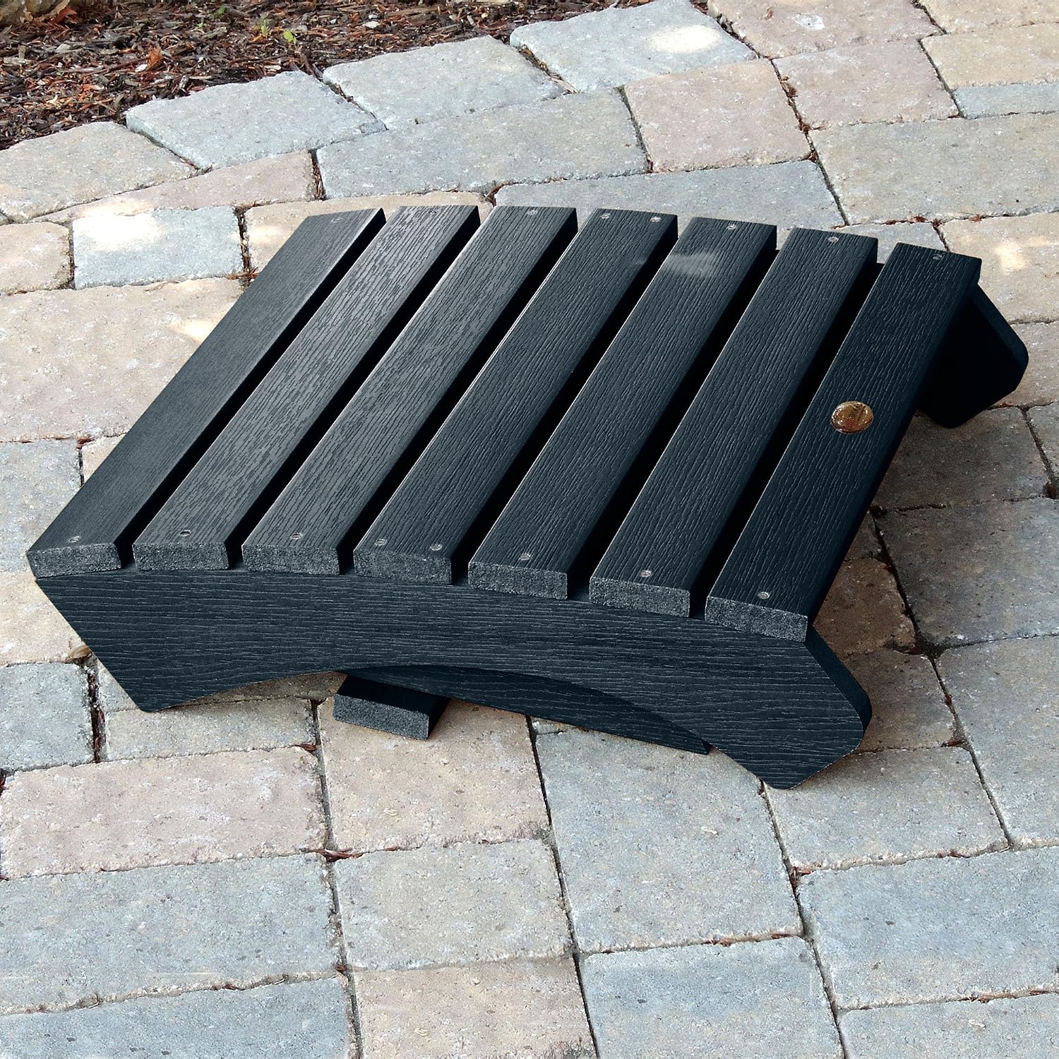 Highwood AD-OTL1-FBE Adirondack Folding Ottoman, Federal Blue
