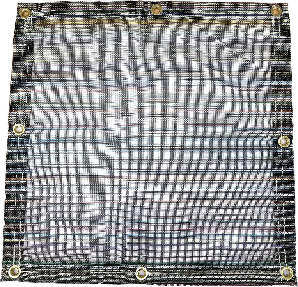 10 Ft. x 38 Ft. Multi-Colored 10 Oz. Vinyl Coated Mesh Tarp