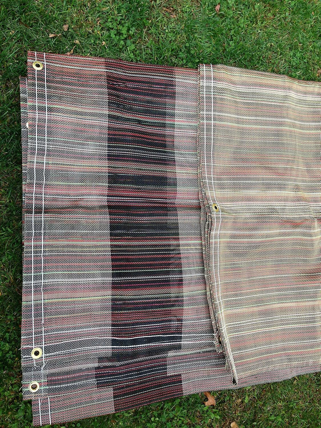 10 Ft. x 38 Ft. Multi-Colored 10 Oz. Vinyl Coated Mesh Tarp