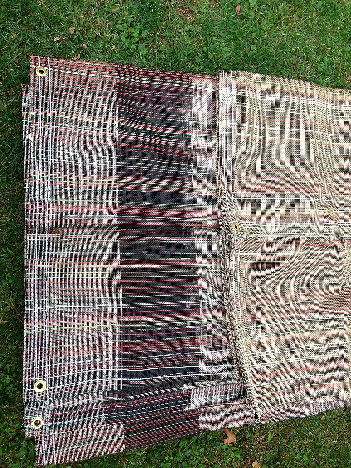 10 Ft. x 38 Ft. Multi-Colored 10 Oz. Vinyl Coated Mesh Tarp
